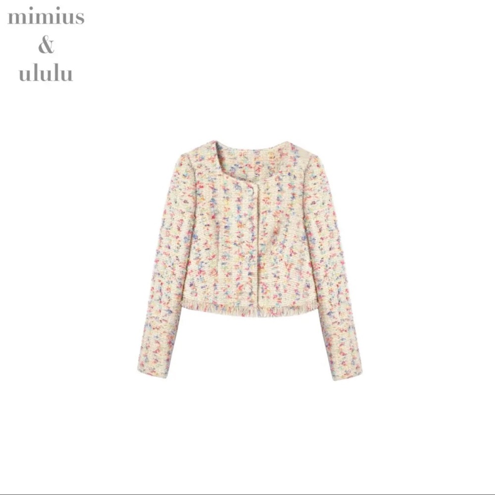Rainbow Spots Tweed Jacket